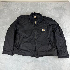 Carhartt Re-work Blanket Lined Black Detroit Men's XL (Fits like a large!)